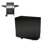 Bâche de protection pour barbecue imperméable, anti UV - 147 x 61 x 122 cm - Noir