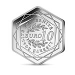 Jeux olympique de paris 2024 monnaie 10€ argent - hexagonale génie