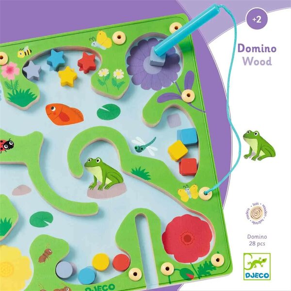 Djeco DJ01614 - Labyrinthe magnétique Frogy Maze