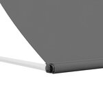 vidaXL Auvent Gris clair 250 x 150 cm