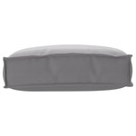 vidaXL Coussin Gris 50 x 40 x 12 cm Tissu Oxford