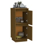 vidaXL Buffet Marron miel 31 5x34x75 cm Bois massif de pin