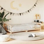 vidaXL Cadre de lit pour enfant 90x190 cm Bois de pin massif