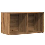 vidaXL Boîtes de rangement LP chêne artisanal bois ingénierie