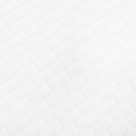 vidaXL Coussin de sommeil Uni Blanc 80 x 35 x 10 cm
