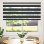 vidaXL Store zèbre noir 165x150 cm largeur du tissu 160 9 cm polyester