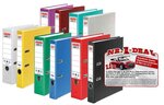 Classeur maX.file nature plus à levier Dos de 80 mm Rouge HERLITZ