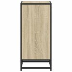 vidaXL Bibliothèque chêne sonoma 40x35x76 cm bois d'ingénierie