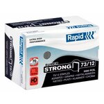 Boite de 5000 Agrafes Super Strong 73/12 galvanisées RAPID