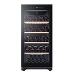 Haier hws116gae - cave à vin de vieillissement - pose libre - 116 bouteilles h126.5 x l59 5 cm - noir