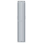 vidaXL Auvent latéral rétractable Crème 200x1000 cm