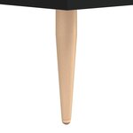 vidaXL Buffet noir 69 5x34x90 cm bois d'ingénierie