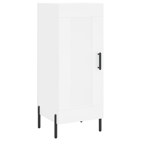 vidaXL Buffet blanc 34 5x34x90 cm bois d'ingénierie