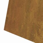 vidaXL Jardinière en Acier Corten avec Bol de 35x35x73 cm