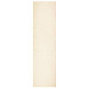 vidaXL Tapis doux à poils moyens et lavable HUARTE Crème 80 x 750 cm