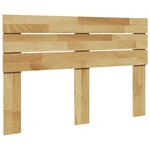 vidaXL Tête de lit 120 cm en bois massif de chêne