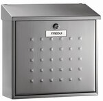 Boîte aux Lettres en Acier Inoxydable  Premium Maxi E5617  Grande capacité  Inox