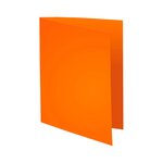 Paquet De 100 Chemises Forever® 170 À Bord Décalé - 24x32cm - Orange - X 5 - Exacompta