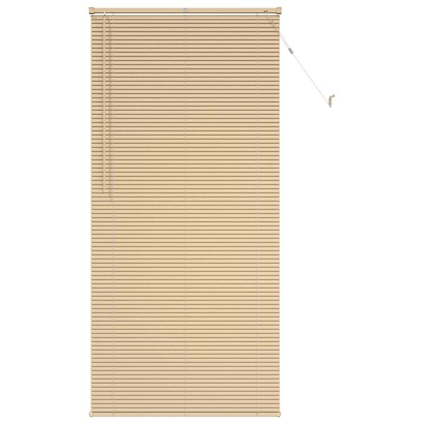 vidaXL Store Vénitien Réglable Marron clair avec motif 213 x 70 cm PVC