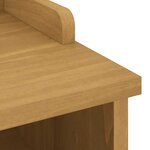 vidaXL Banc de couloir SANDNES 87x40x50 cm bois de pin massif