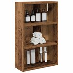 vidaXL Armoire murale de salle de bain Bois ancien 40 x 16 x 62 5 cm