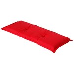 Madison coussin de banc panama 150x48 cm rouge