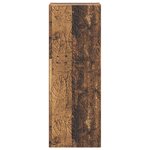 vidaXL Armoire Murale Bois ancien 33 x 34 5 x 90 cm Bois d'ingénierie