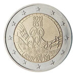 2 euros commémorative Estonie 2019 - Festival de la chanson.