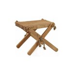 Chilienne scandinave avec repose-pieds aulne