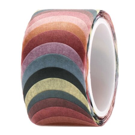 200 autocollants Washi - Rond