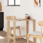 vidaXL Dessus de table rectangulaire 80x60x2 cm bois massif d'acacia