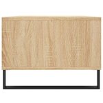 vidaXL Table basse Chêne sonoma 90x50x36 5 cm Bois d'ingénierie