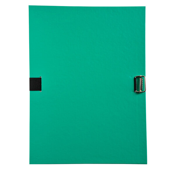 Chemise EXT. PLASTIQUE AVEC RABAT VERT CL EXACOMPTA