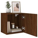 vidaXL Meubles TV muraux 2 Pièces chêne marron 40 5x30x40 cm