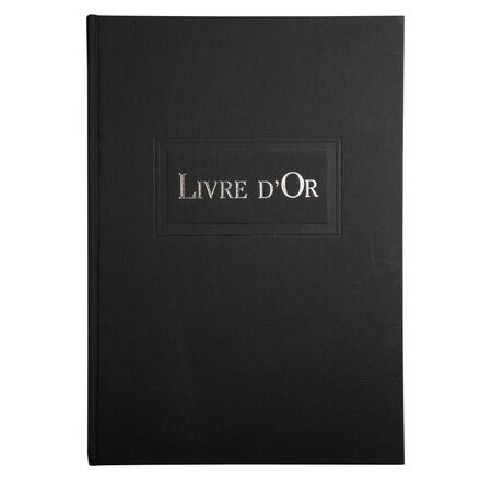 Livre D'or .1m. 297x210 Noir