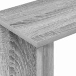 vidaXL Table d'appoint Gris Sonoma 35 x 25 x 50 cm Bois d'ingénierie