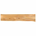 vidaXL Dessus de table à bord vivant 180x30x2 5cm bois massif manguier