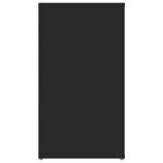 vidaXL Buffet Noir 100x33x59 5 cm Bois d'ingénierie