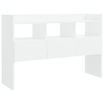 vidaXL Buffet Blanc 105x30x70 cm Bois d’ingénierie