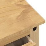 vidaXL Commode Corona 80x43x114 cm bois massif de pin
