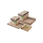Pack and Move - Kit déménagement écologique + 1 adhésif kraft "fragile" offert