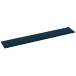 vidaXL Panneaux muraux 12 Pièces Bleu 90x15 cm Velours 1 62 m²