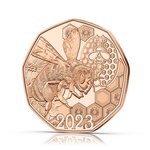 Pièce de monnaie 5 euro Autriche 2023 – Danse des abeilles