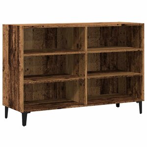vidaXL Buffet vieux bois 103 5x35x70 cm bois d'ingénierie