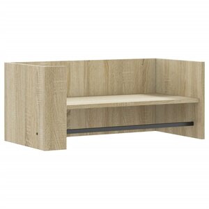 vidaXL Étagère murale chêne sonoma 70 5x35x30 5 cm bois d'ingénierie