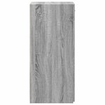 vidaXL Buffet sonoma gris 45x42 5x93 cm bois d'ingénierie