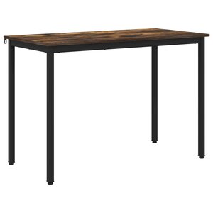 vidaXL Table de salle à manger / Table de repas MÉTAL