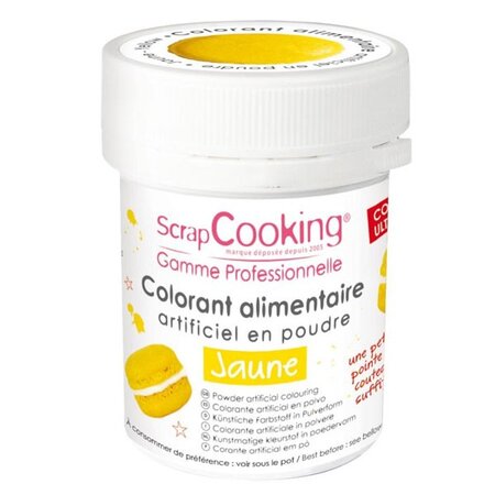 Colorant alimentaire Jaune