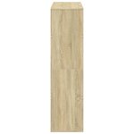 vidaXL Cloison de séparation chêne sonoma bois d'ingénierie