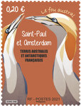Timbre TAAF - Le fou austral - Saint Paul et Amsterdam